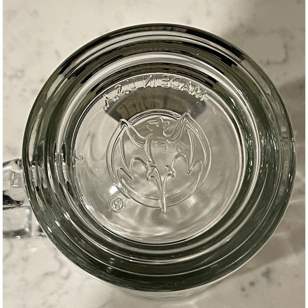 Bacardi Oakheart Smooth Spiced Rum Mug/ Glass 6" Mint Condition! Rare! - Picture 4 of 5